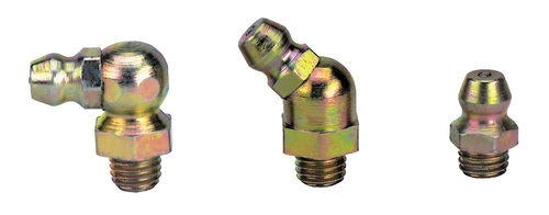 Powerbuilt 8 pc Assorted Grease Fittings 1/4in x 28 -