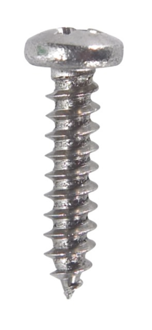 Hillman 823204 4 x 0.5 in. Pan Head Sheet Metal Screws  Stainless Stee
