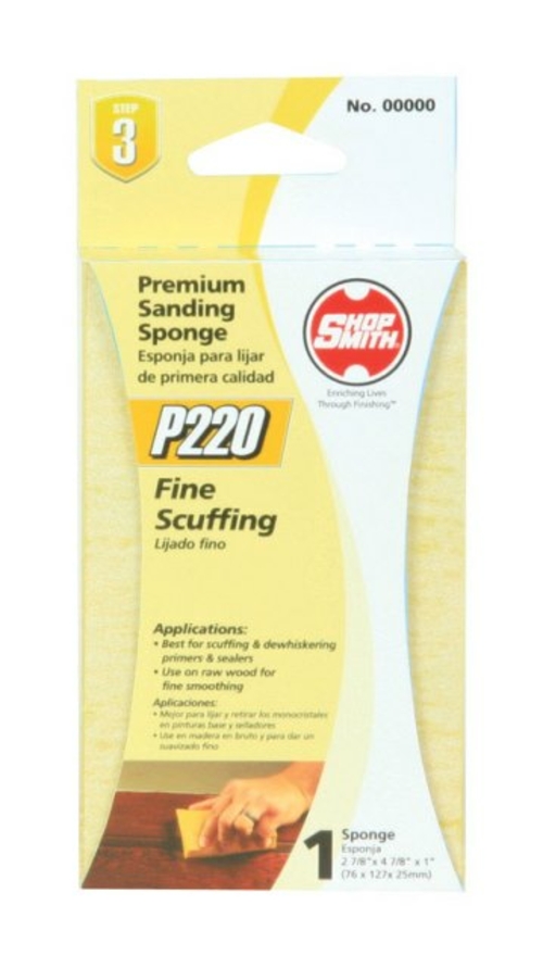 Shopsmith 7343-030 220 Grit Premium Sanding Sponge