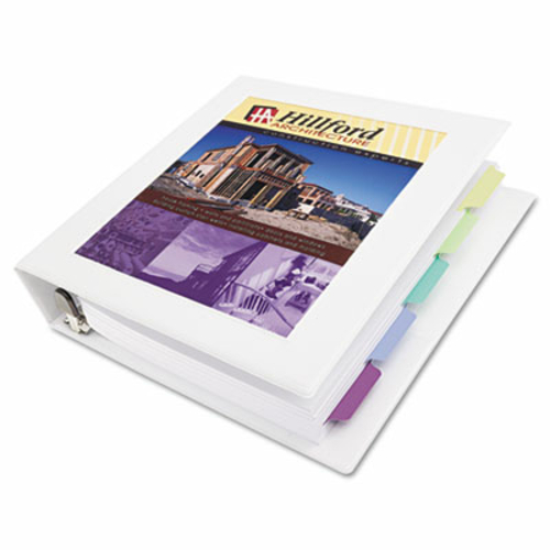 Avery 68036 Framed View Binder With One Touch Locking EZD Rings  2 in.