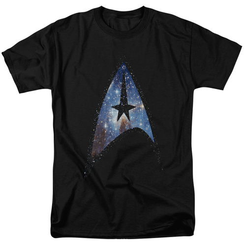 Trevco CBS1575-AT-9 Star Trek & Galactic Shield Short Sleeve Adult Cot