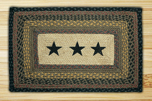 Earth Rugs 88-2745R-099S Stars Rectangle Patch