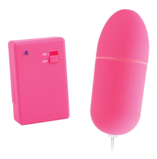 Neon Luv Touch Remote Control Bullet - Pink