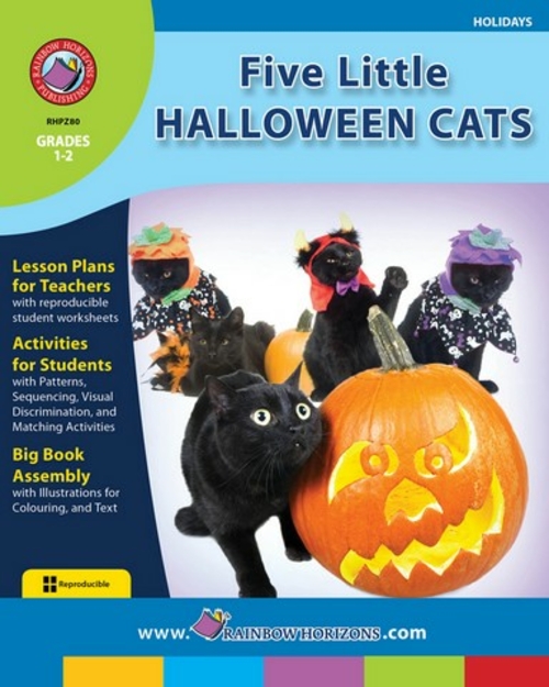 Rainbow Horizons Z80 Five Little Halloween Cats - Grade 1 to 2