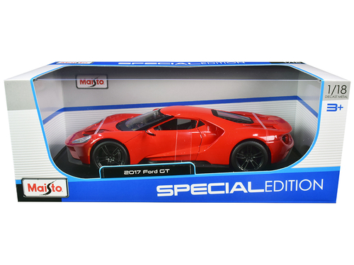 2017 Ford GT Red with Black Wheels \Special Edition\" 1/18 Diecast