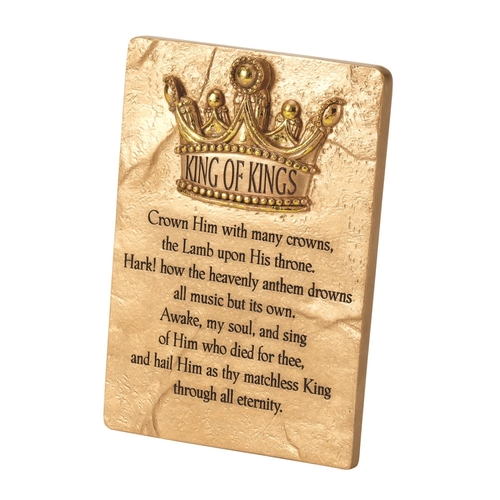 Dicksons TPLQR-100 King of Kings Crown Him with Many Crowns Tabletop P