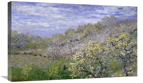 Global Gallery GCS-278724-30-142 30 in. Trees in Bloom - Arbres En Fle