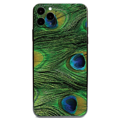 MightySkins APIPH11PR-Peacock Feathers Skin for Apple iPhone 11 Pro - 