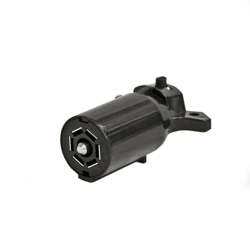 Aleko TC7M-UNB Heavy Duty 7-Pole Round RV Trailer Connector Male Trail
