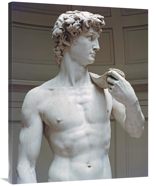 Global Gallery GCS-282513-40-142 40 in. David - Detail I Art Print - M