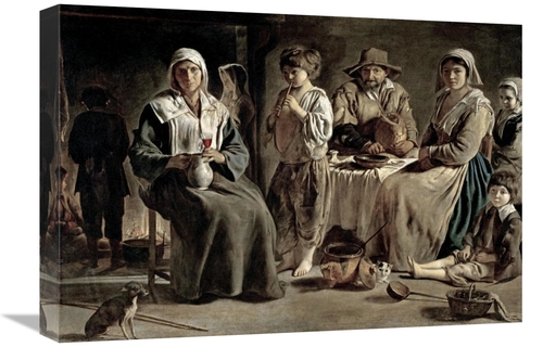 Global Gallery GCS-278208-22-142 22 in. Family of Peasants Art Print -