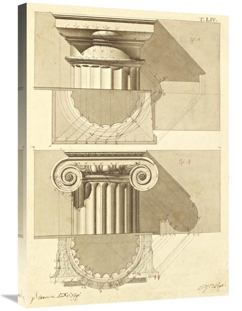 Global Gallery GCS-453929-30-142 30 in. Plate 54 for Elements of Civil