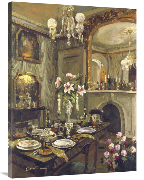 Global Gallery GCS-115307-3040-142 30 x 40 in. The Dining Room Art Pri