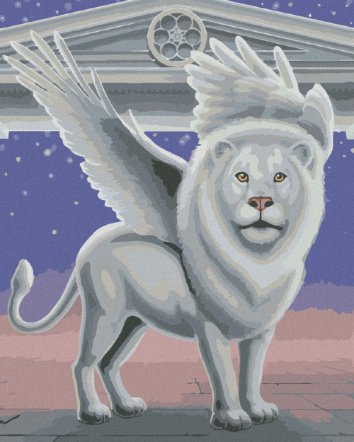 Paint by Numbers - WINGED LION GUARDIAN (SUE ELLEN BROWN)