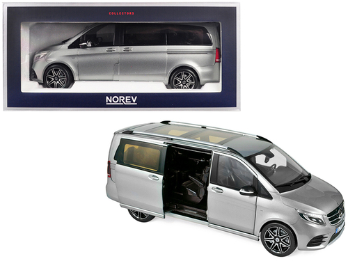 2018 Mercedes Benz V-Class AMG Line Van Gray Metallic 1/18 Diecast