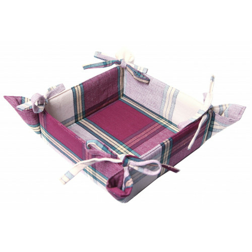 Mr. MJs Trading AG-45736-8x8 8 x 8 in. Ribbed Table Runner with Tassel