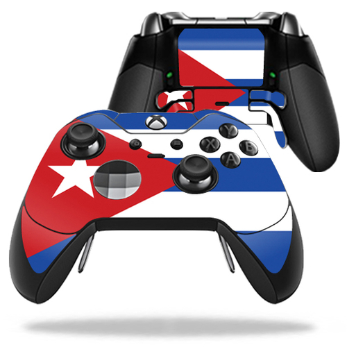 MightySkins MIELITECO-Cuban Flag Skin Decal Wrap for Microsoft Xbox On