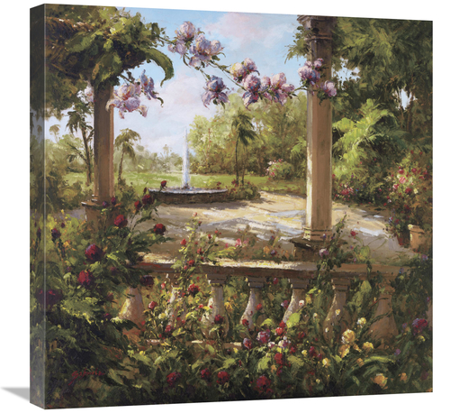 Global Gallery GCS-123268-2424-142 24 x 24 in. Juliets Garden II Art P