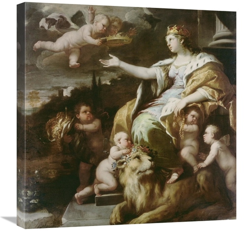 Global Gallery GCS-459990-2424-142 24 x 24 in. Allegory of Magnanimity