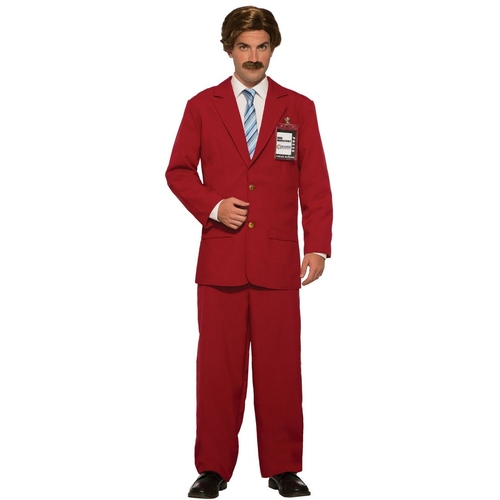 Forum Novelties 277371 Halloween Mens Anchorman Leisure Suit - Standar
