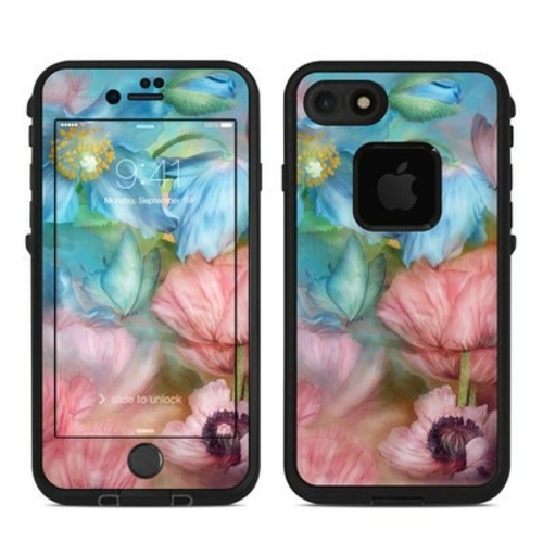 DecalGirl LFI7-POPPYGARDEN Lifeproof iPhone 7 Fre Case Skins - Poppy G