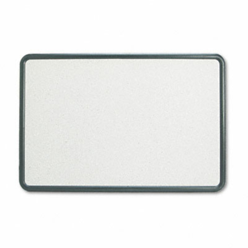 Quartet 699370 Contour Granite-Finish Tack Board  36 x 24  Black Frame