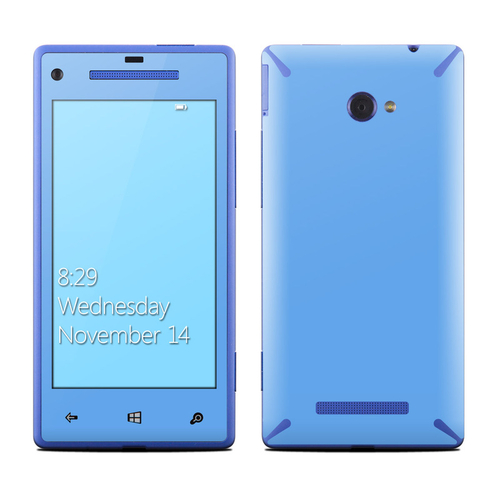 DecalGirl HTC8-SS-BLU HTC Windows 8X Skin - Solid State Blue