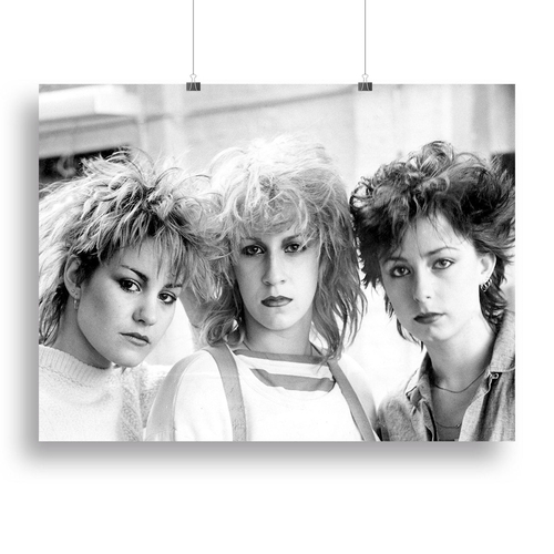 Bananarama in 1982 Canvas Print or Poster