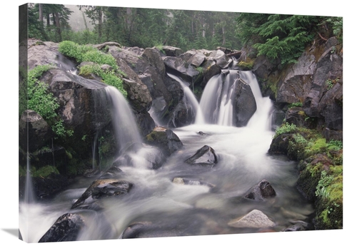 Global Gallery GCS-452045-2432-142 24 x 32 in. Paradise River Cascade&