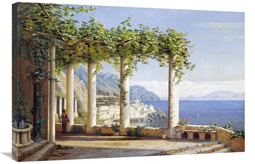 Global Gallery GCS-267959-36-142 36 in. Amalfi Del Convento Dei Capucc