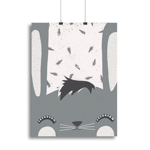 Little Bunny Canvas Print or Poster
