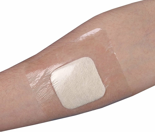 McKesson Collagen Dressing 4" x 4". Box of 10 Sterile Gel Dressings