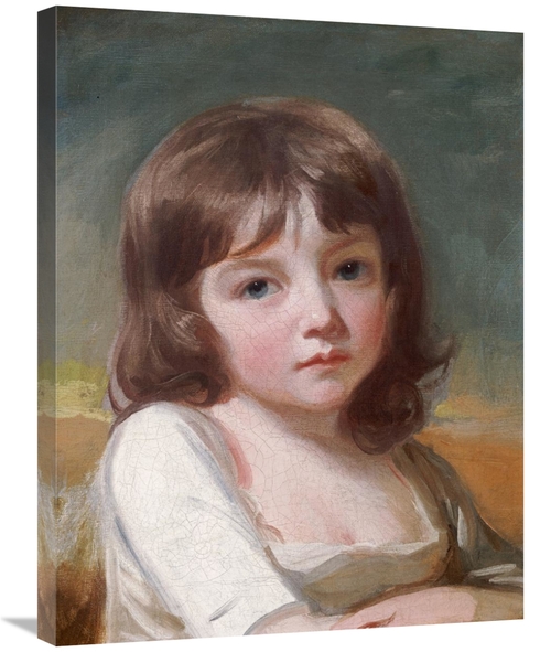 Global Gallery GCS-267182-30-142 30 in. Portrait of a Girl Art Print -