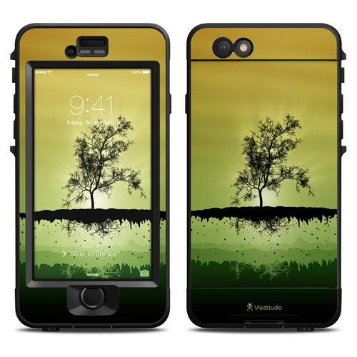 DecalGirl LCN6-FTAMBR Lifeproof Nuud iPhone 6 Case Skin - Flying Tree 