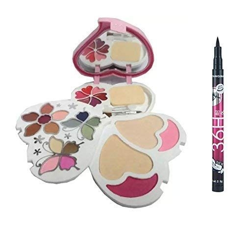 3957 Makeup Kit with Sketch Pen Waterproof Eyeliner