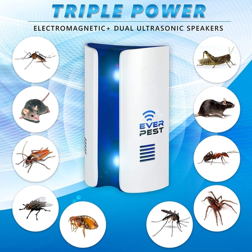 Ultrasonic Pest Repeller Plug in   Electronic Insect Control Defender 