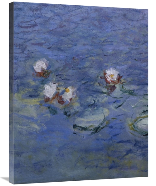 Global Gallery GCS-278728-36-142 36 in. Water Lilies - Detail Art Prin