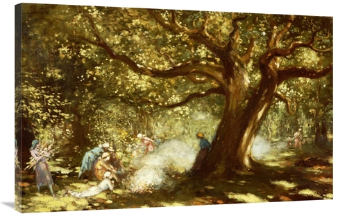 Global Gallery GCS-267215-40-142 40 in. The Big Oak, Raheen, C