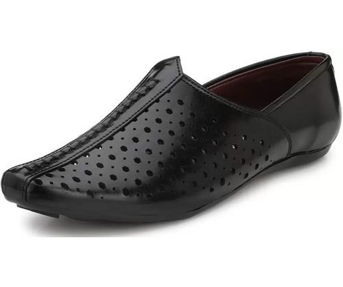 Nagra Shoes for Men Jutti for Men Laser cut Design (Size-10)