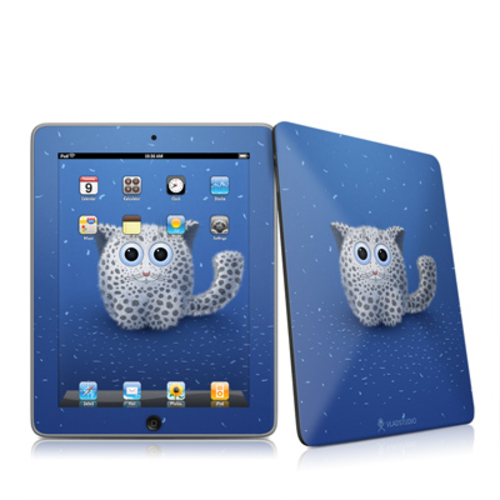 DecalGirl IPAD-SNOWLEOPARD iPad Skin - Snow Leopard