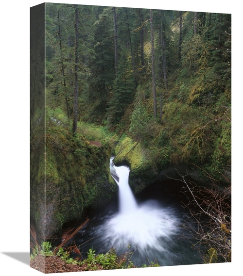 Global Gallery GCS-396540-1216-142 12 x 16 in. Punchbowl Falls at Eagl