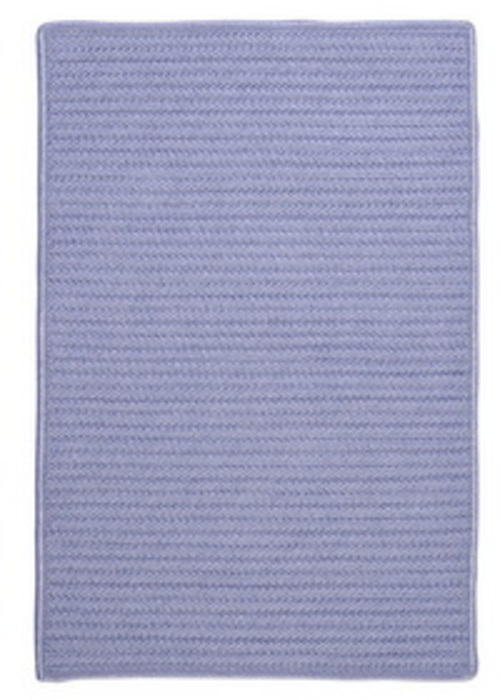 Colonial Mills Rug H533R024X120S Simply Home Solid - Amethyst 2 ft. x