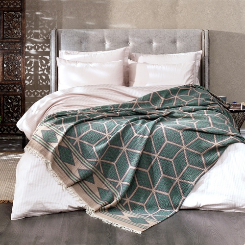 Ela Soft Jacquard Cotton Bedspread