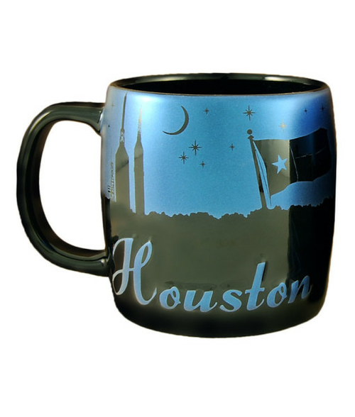 Americaware SMHOU02 Houston 22 oz Night Sky Silhouette Mug