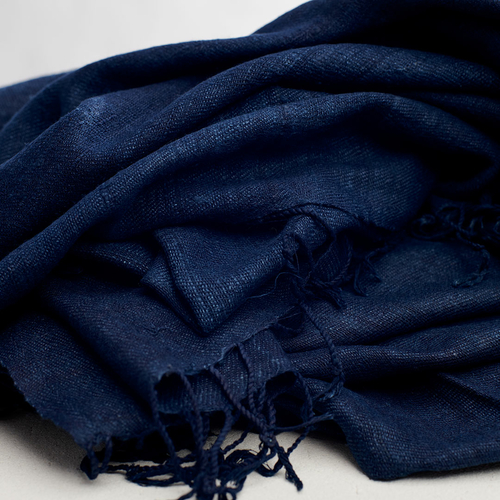 Timeless Silk – Blue Eri Silk Stole