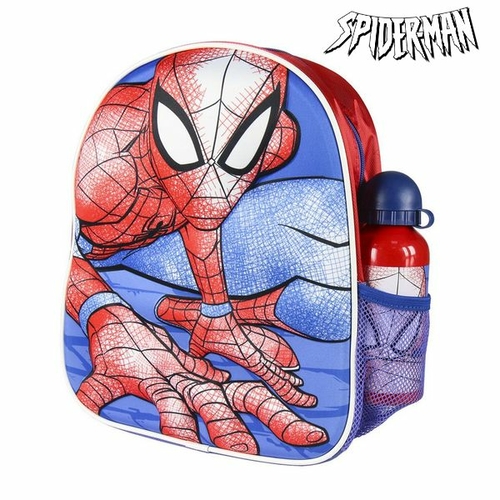 3D Child bag Spiderman Red Blue