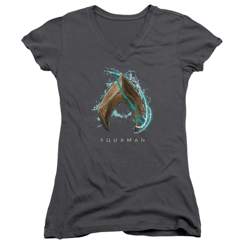 Trevco AQUA104-JV-1 Aquaman Movie & Water Shield Junior Sheer Cap Slee