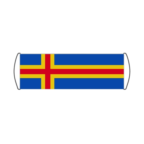 Bannière de défilement Drapeau d'Åland