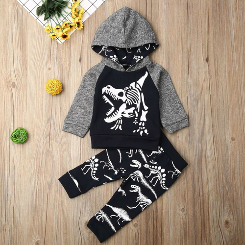 Pudcoco Autumn Toddler kids Baby Boy Deer Print