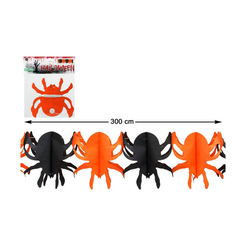 Garland Spider 300 cm Halloween